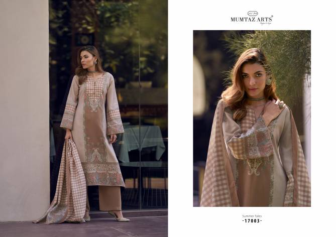 Summer Tales By Mumtaz Art Printed Lawn Cotton Dress Material Wholesale Shop In Surat